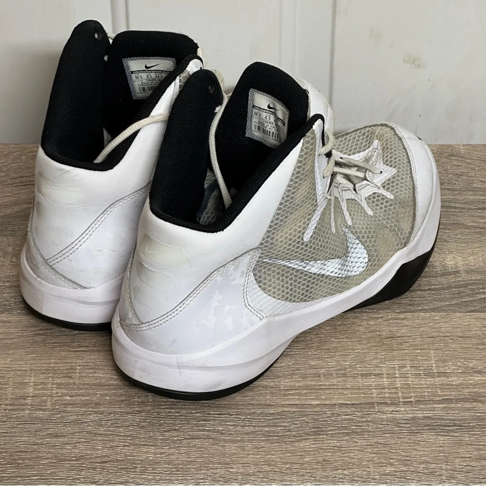 NIKE Zoom Without a‎ Doubt 749432-100 White/Black Medium Size 10.5